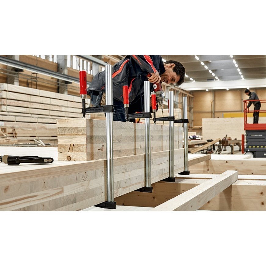 BESSEY TKPN200BE spaustuvas F formos spaustuvas 2 m Aliuminis, Juoda, Raudona – 2