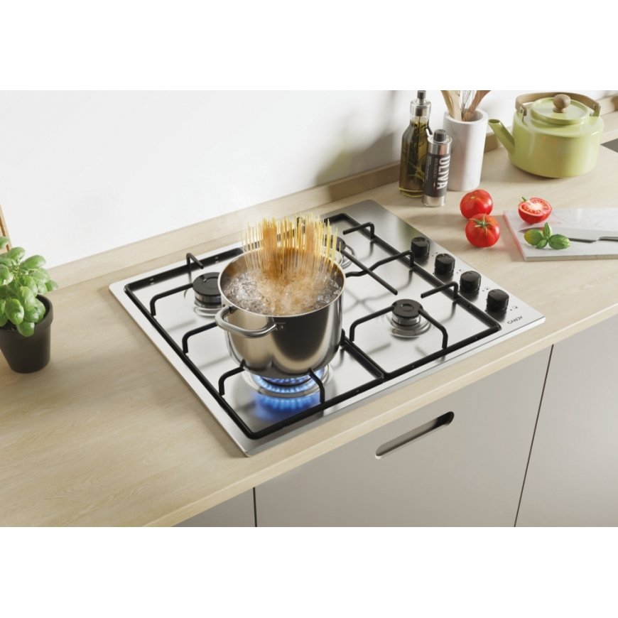 Candy Smart CHW6LBX/4U Roostevaba teras Sisseehitatud 60 cm Gaas 4 tsoon(id) – 3