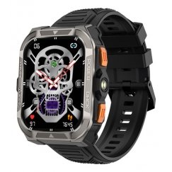 Blackview W80 Pro 4.85 cm (1.91") TFT Digital 280 x 320 pixels Touchscreen Black, Silver GPS (satellite)