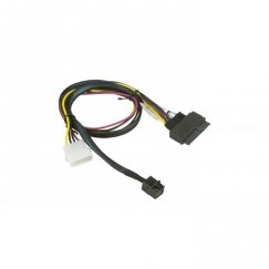 Supermicro CBL-SAST-0957 SAS-kaabel 0,55 m Must
