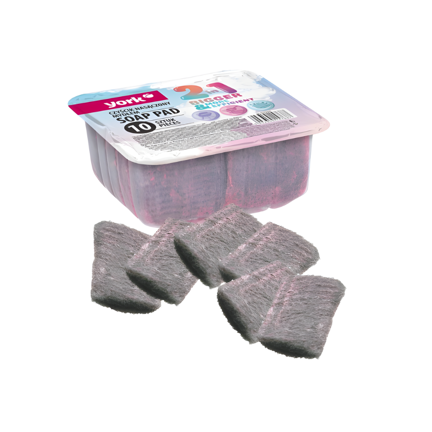 Kitchen scrubbing sponges impregnated with soap 10 pcs.