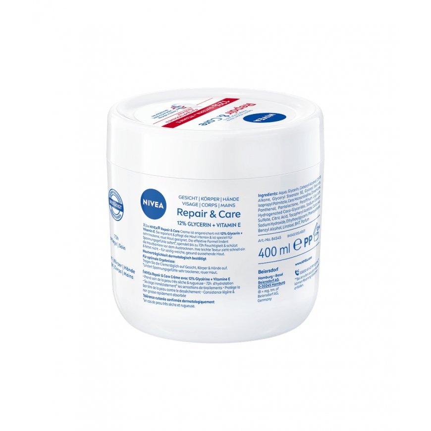 NIVEA Repair & Care Intensive Repair 400 ml Кремовый Унисекс – 3