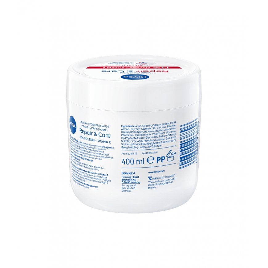 NIVEA Repair & Care Intensive Repair 400 ml Кремовый Унисекс – 4