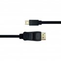 Deltaco 110005 DisplayPort cable 1 m Mini DisplayPort Black Deltaco 110005 DisplayPort cable 1 m Mini DisplayPort Black