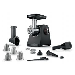 Bosch Serie 4 MFWS440B mėsmalė 1900 W Juoda, Sidabras