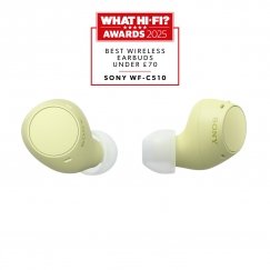 Sony WF-C510 Austiņas True Wireless Stereo (TWS) Ausīs Zvani /mūzika/sports/ikdiena Bluetooth Dzeltens