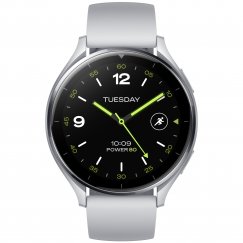 Xiaomi Watch 2 3,63 cm (1.43") AMOLED 46 mm Digitaalne 466 x 466 pikslit Puutetundlik ekraan Hõbe WiFi GPS (satelliit)