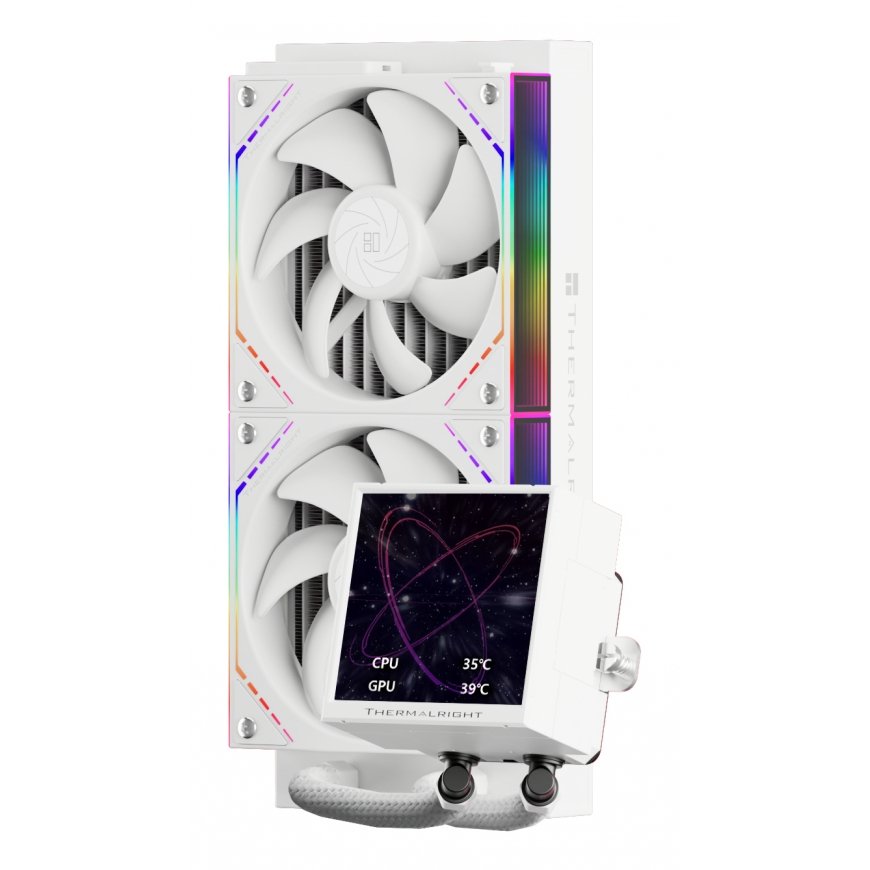 Thermalright Peerless Vision 240 ARGB Processor Liquid cooling kit 12 cm White 1 pc(s)