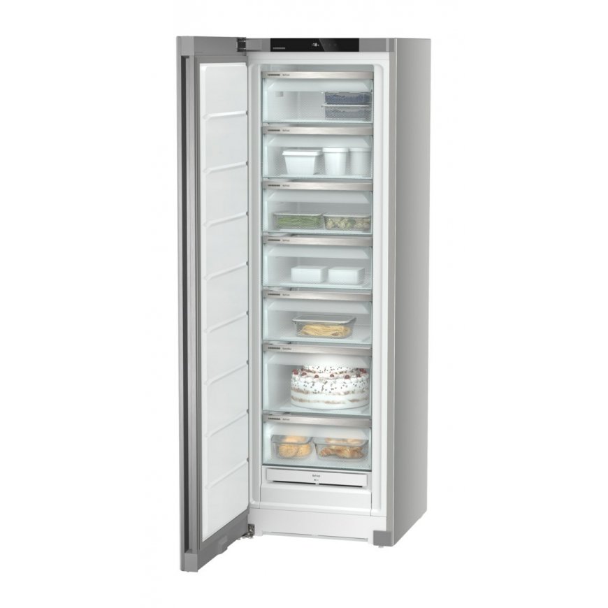 Liebherr SFNsfd 5227 Plus NoFrost Vertikali šaldymo kamera Pastatomi 278 L Sidabras – 2