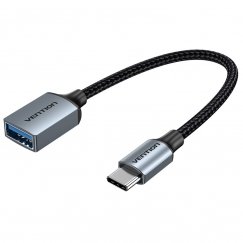 Vention CCXHB USB kabelis USB 3.2 Gen 1 (3.1 Gen 1) 0,15 m USB C USB A Pelēks