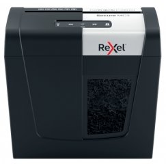 Rexel Secure MC3 paberihunt Risti lõiked 55 dB Must, Hõbe