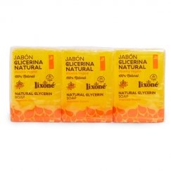 LIXONÉ Natural Glycerin Seebikang 125 g 3 tk