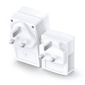 TP-Link TL-WPA4220 KIT 600 Мбит/с Подключение Ethernet Wi-Fi Белый 2 шт TP-Link TL-WPA4220 KIT 600 Мбит/с Подключение Ethernet Wi-Fi Белый 2 шт