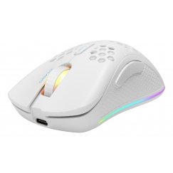 Deltaco Gaming WM80 langaton ultrakevyt pelihiiri, RGB, valkoinen