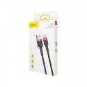 Baseus CATKLF-B91 USB кабель 1 m USB A USB C Черный, Красный