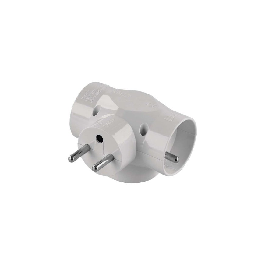 Emos P0024N socket-outlet Type F White