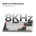 Keychron Q3 Ultra 8K klaviatūra Universalus „Bluetooth“ QWERTY Juoda Keychron Q3 Ultra 8K klaviatūra Universalus „Bluetooth“ QWERTY Juoda