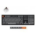 Keychron K10 Max QMK tastatūra Universāls USB + RF Wireless + Bluetooth Amerikāņu angļu valoda Melns Keychron K10 Max QMK tastatūra Universāls USB + RF Wireless + Bluetooth Amerikāņu angļu valoda Melns