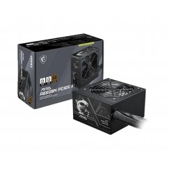 MSI MAG A650BN PCIE5 II toiteallika komponent 650 W 20+4 pin ATX ATX Must