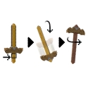 Minecraft JKC15 rotaļu ierocis Minecraft JKC15 rotaļu ierocis