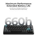 Keychron Q1 Ultra 8K клавиатура Игровой USB + RF Wireless + Bluetooth Черный Keychron Q1 Ultra 8K клавиатура Игровой USB + RF Wireless + Bluetooth Черный