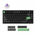 Keychron Lemokey P1 HE klaviatūra Universalus USB + RF Wireless + Bluetooth Juoda Keychron Lemokey P1 HE klaviatūra Universalus USB + RF Wireless + Bluetooth Juoda