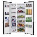 Heinner HSBS-HM532NFGBKE++ side-by-side refrigerator Freestanding 532 L Black Heinner HSBS-HM532NFGBKE++ side-by-side refrigerator Freestanding 532 L Black