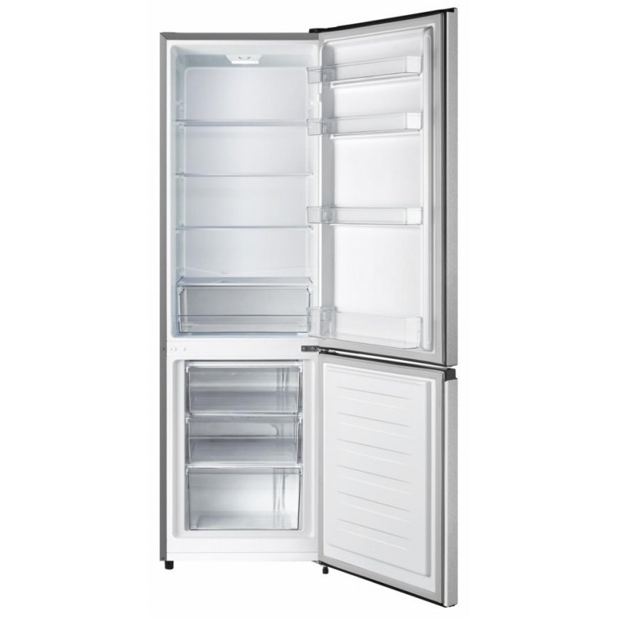 Heinner HC-HS269SE++ combi-fridge Freestanding 269 L Silver – 2