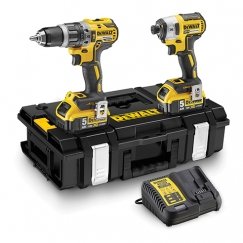 DeWALT DCK266P2 elektriline kruvikeeraja ja lööktrell Kollane