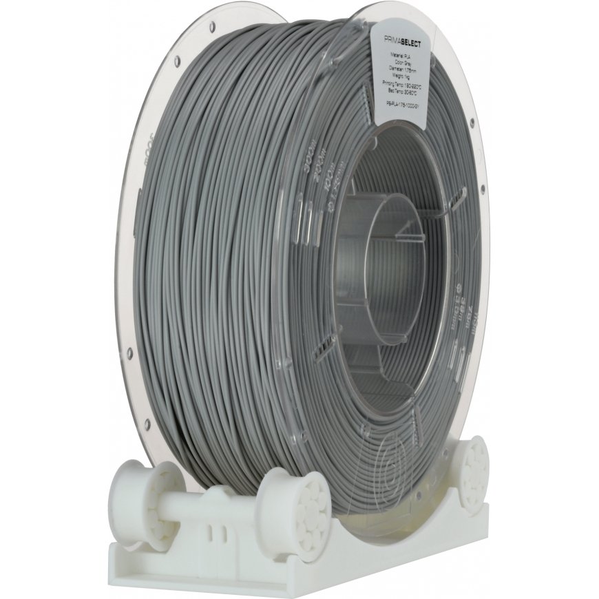 3D Prima PS-PLA-175-1000-GY 3D printing material Polylactic acid (PLA) Grey 1 kg