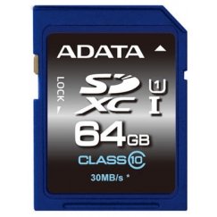 ADATA SDXC 64GB UHS Класс 10
