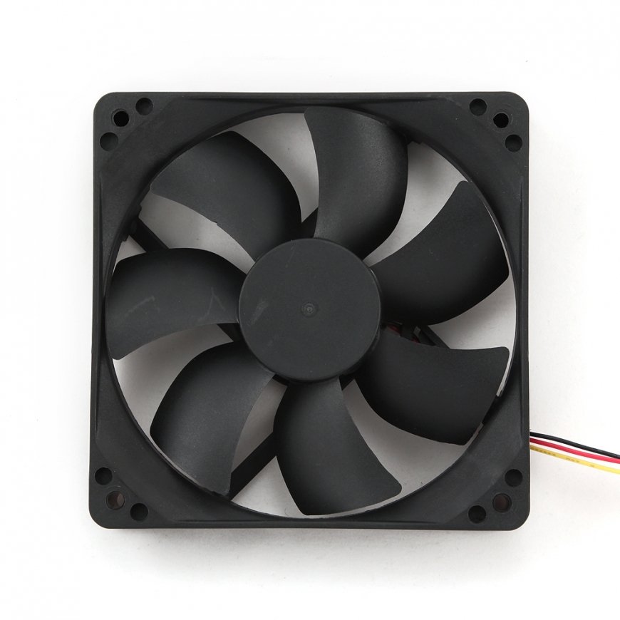 Gembird FANCASE3/BALL computer cooling system Computer case Fan 12 cm Black – 2