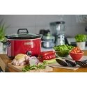 Crock-Pot SCV400RD elektriskais lēnās gatavošanas katls 3,5 L Melns, Sarkans Crock-Pot SCV400RD elektriskais lēnās gatavošanas katls 3,5 L Melns, Sarkans