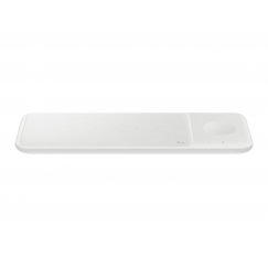 Samsung Wireless Charger Trio Kuulokkeet, Älypuhelin, Älykello Valkoinen USB Langaton lataaminen Pikalataus Sisätila