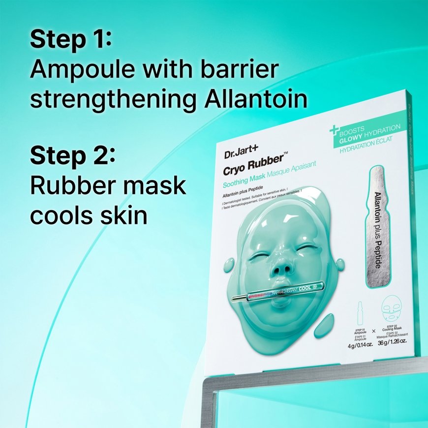Dr.Jart+ Cryo Rubber Soothing Mask Унисекс 40 g All ages Листы – 5