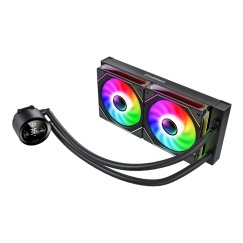 Gamemax CPU Liquid Cooler | ICEBURG 240 DIGITAL BK |