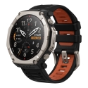 Amazfit T-Rex Ultra 2 129.5 cm (51") AMOLED 51 mm Digital 480 x 480 pixels Touchscreen Titanium Wi-F