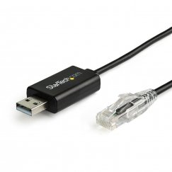 StarTech.com ICUSBROLLOVR гендерный адаптер RJ-45 USB 2.0 Type-A Черный