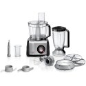 Bosch MC812M814 köögikombain 1250 W 3,9 l Must, Roostevaba teras, Läbipaistev Bosch MC812M814 köögikombain 1250 W 3,9 l Must, Roostevaba teras, Läbipaistev