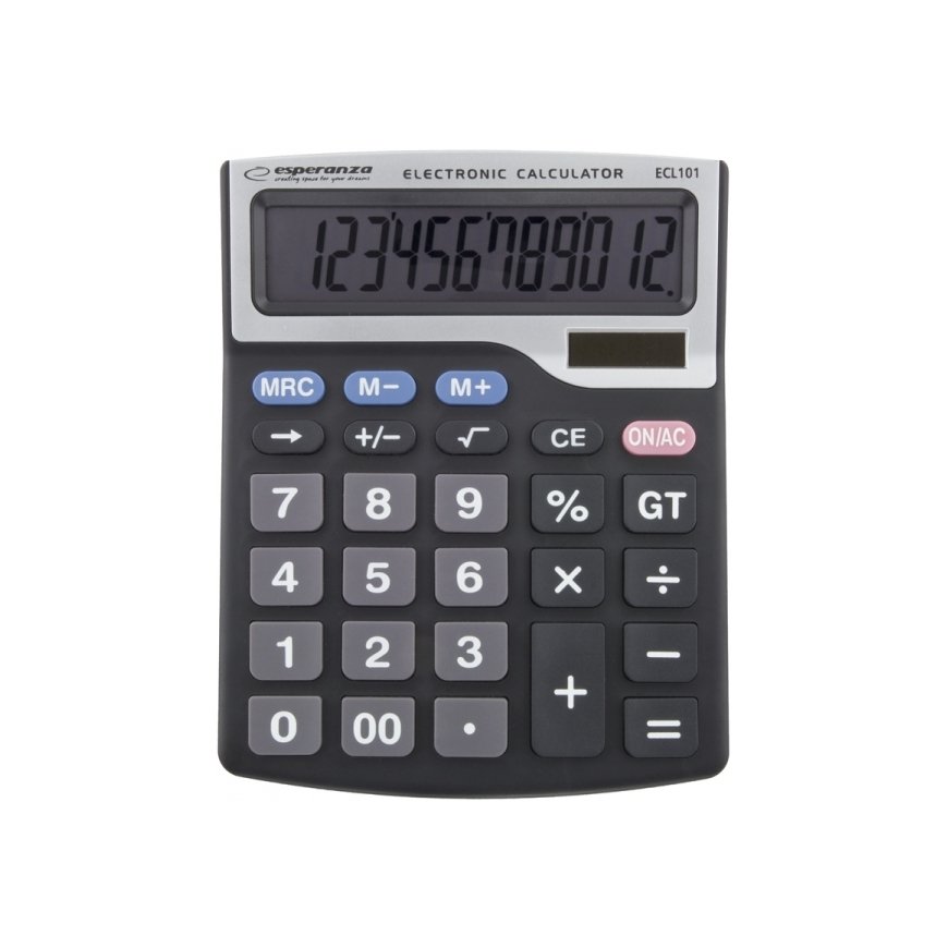 Esperanza ECL101 laskin Työpöytä Perus musta – 2