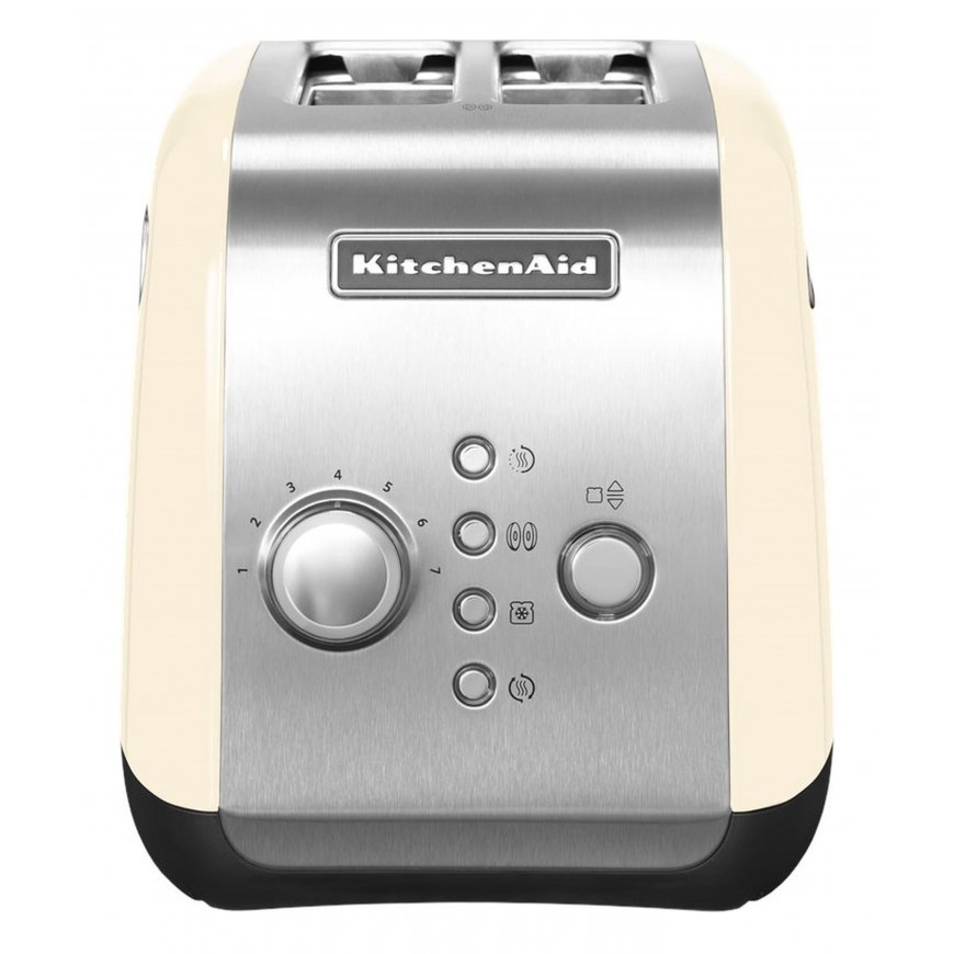 KitchenAid 5KMT221EAC 7 2 šķēle (-s) 1100 W Melns, Krēms, Nerūsējošs tērauds – 2