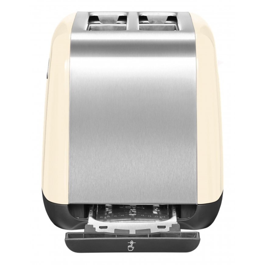 KitchenAid 5KMT221EAC 7 2 griežinėliai 1100 W Juoda, Kreminė spalva, Nerūdijančiojo plieno – 3