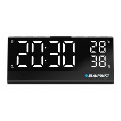 Blaupunkt CR10ALU radio Pulkstenis Melns
