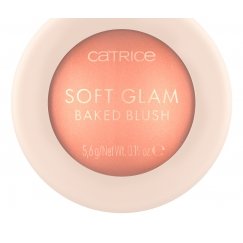 CATRICE Soft Glam Baked Blush vaigu sārtums 5,6 g 020 020 - Peachy Breeze Pūderveida