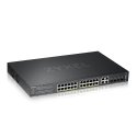 Zyxel GS2220-28HP-EU0101F сетевой коммутатор Управляемый L2 Gigabit Ethernet (10/100/1000) Питание п