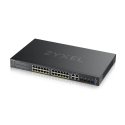 Zyxel GS2220-28HP-EU0101F сетевой коммутатор Управляемый L2 Gigabit Ethernet (10/100/1000) Питание п