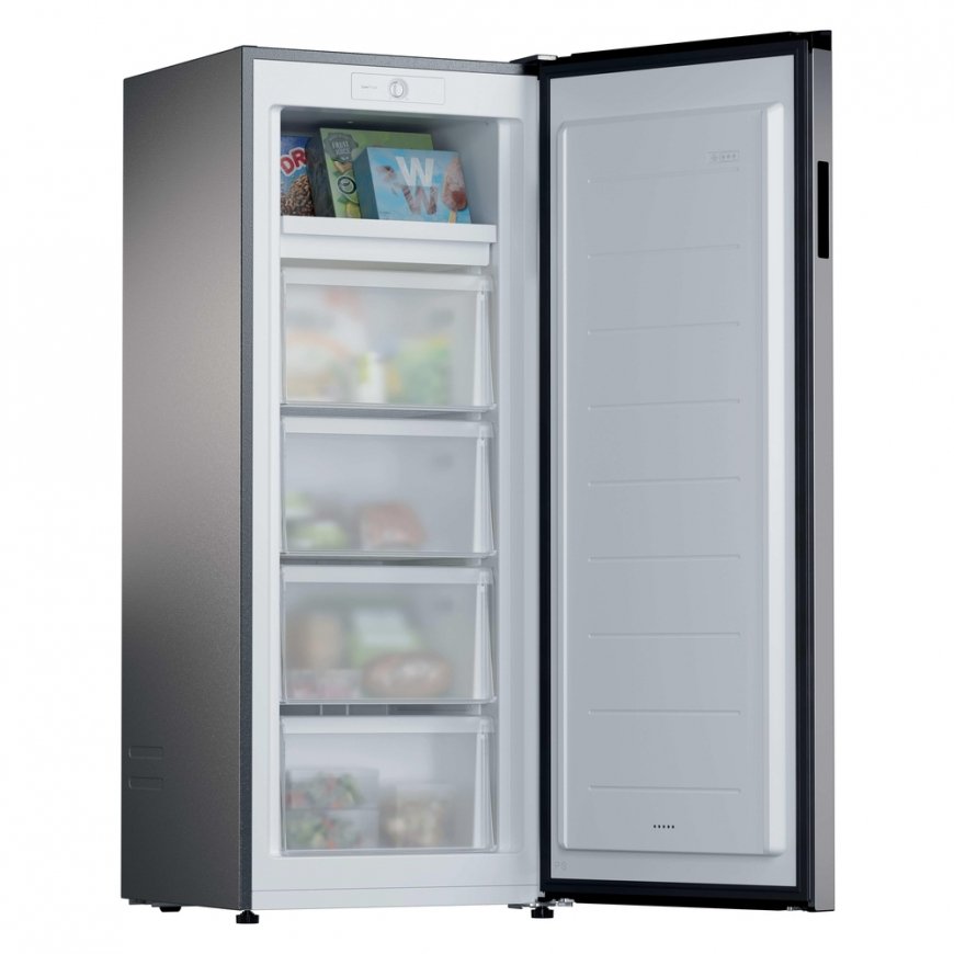 Candy CNUQ2L513EX Upright freezer Freestanding 169 L Stainless steel – 3