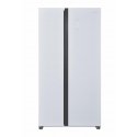 Heinner HSBS-H442NFGWHE++ side-by-side refrigerator Freestanding 442 L White