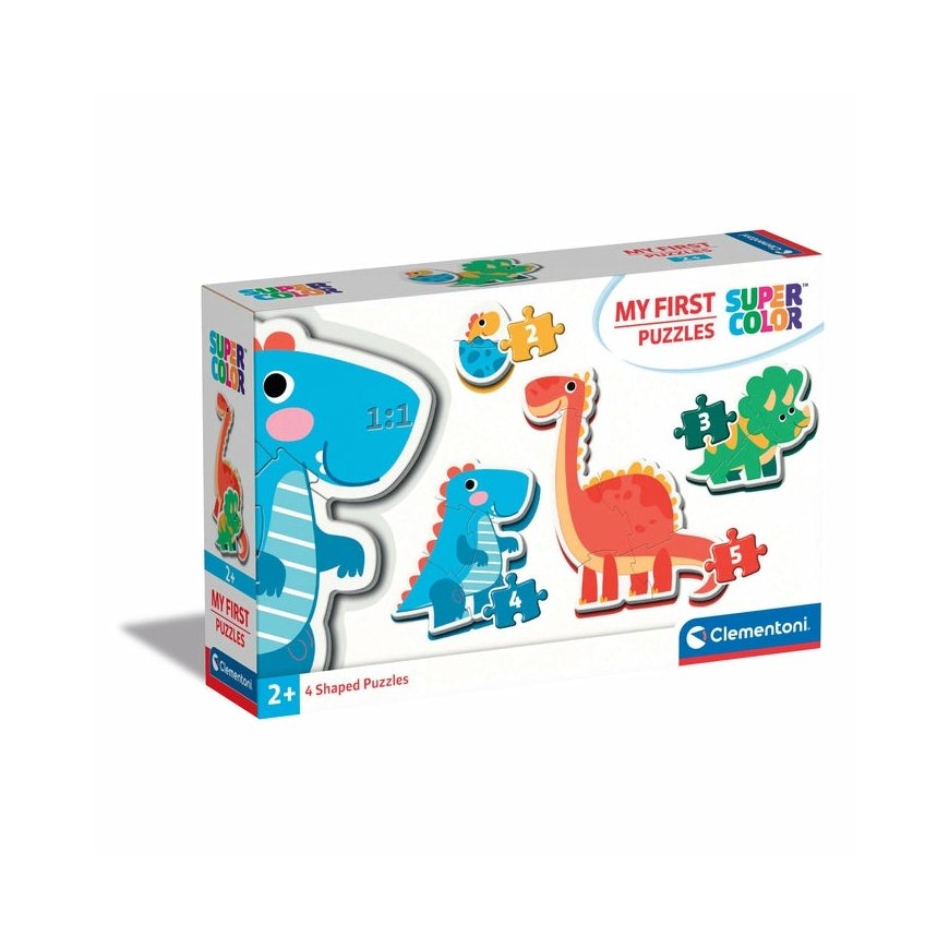 Clementoni Supercolor 20834 pusle Kujundpusle 2 tk Dinosaurused