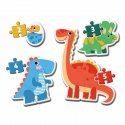 Clementoni Supercolor 20834 puzzle Shape puzzle 2 pc(s) Dinosaurs Clementoni Supercolor 20834 puzzle Shape puzzle 2 pc(s) Dinosaurs